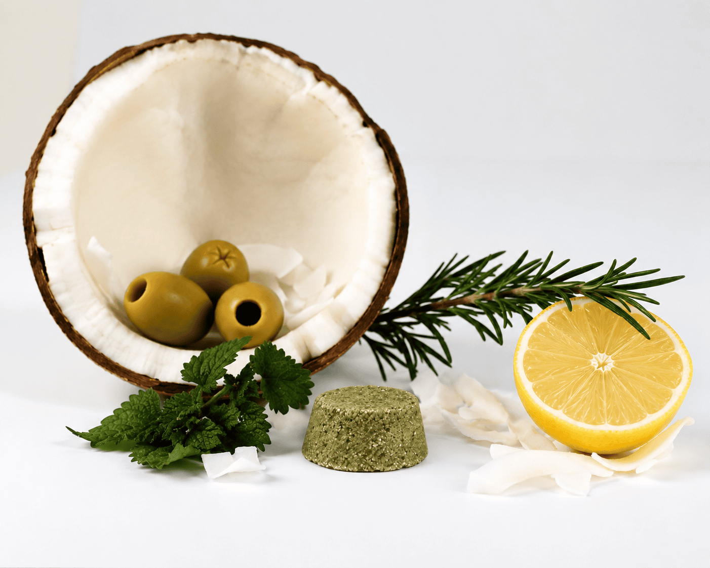 Naravni čistilni šampon za mastne lase, 40 g - slika 2