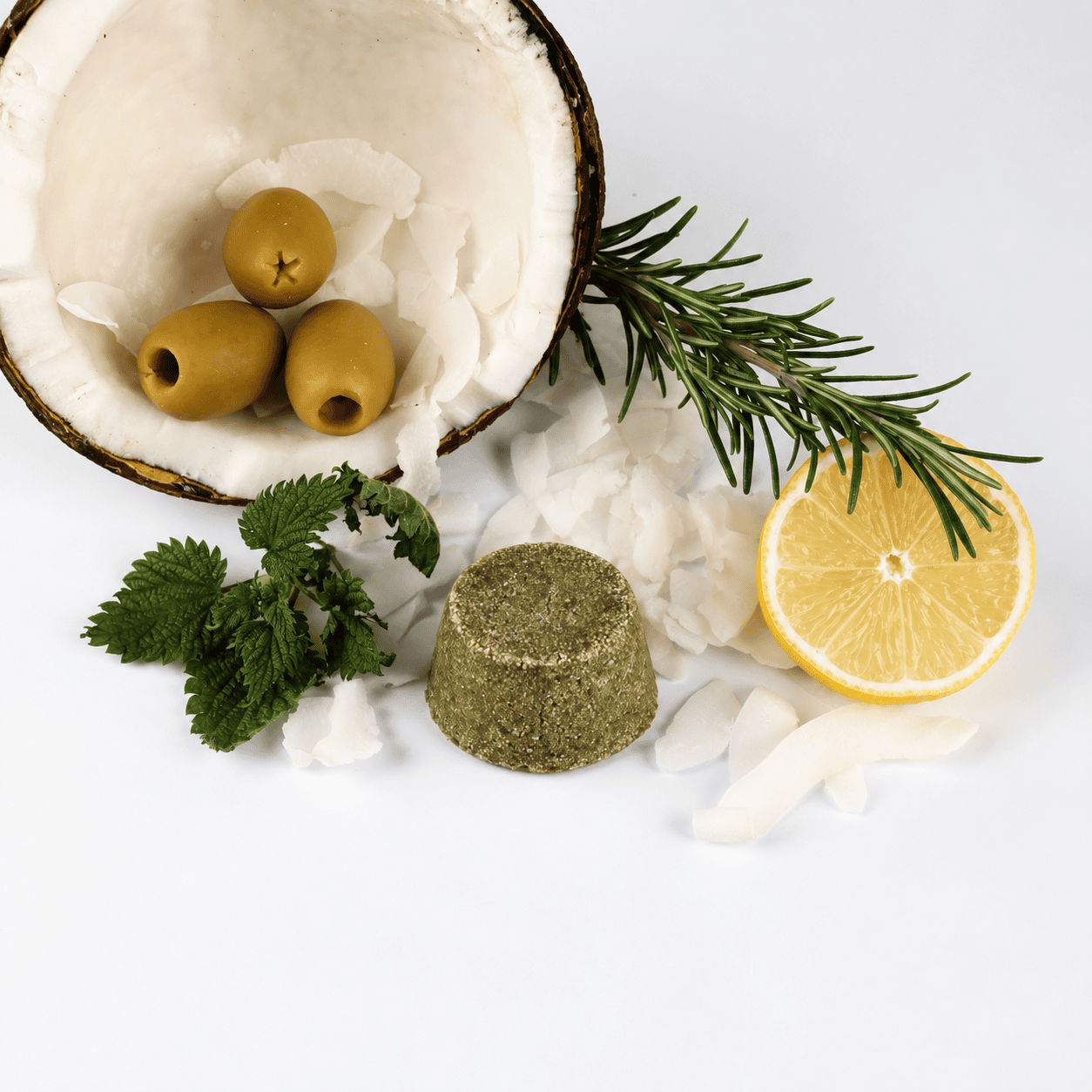 Naravni čistilni šampon za mastne lase, 40 g - slika 3