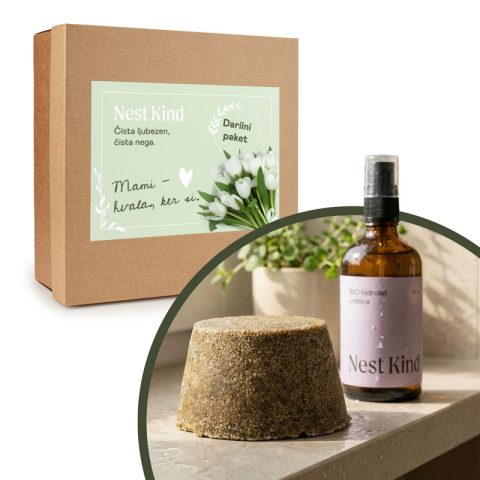 Materinski paket rožna svežina, 2 izdelka